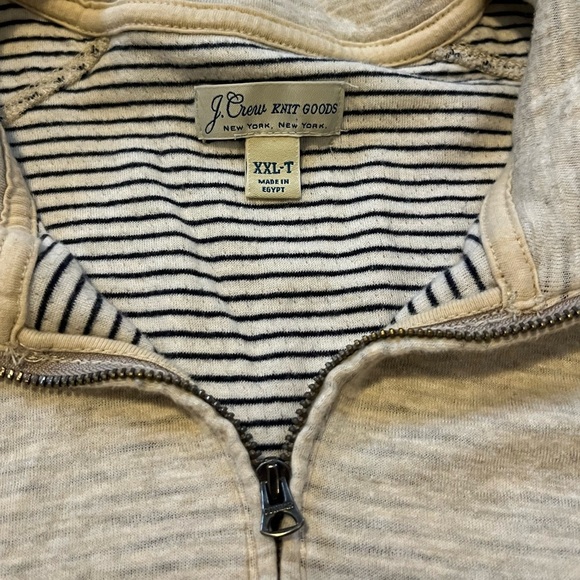 J. Crew knit goods knit pullover sweater men’s XXL Tall - Picture 7 of 9